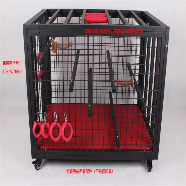 Bdsm Binding K9 Dog Cosplay Removable Pet Cage Sex Furniture Adult  