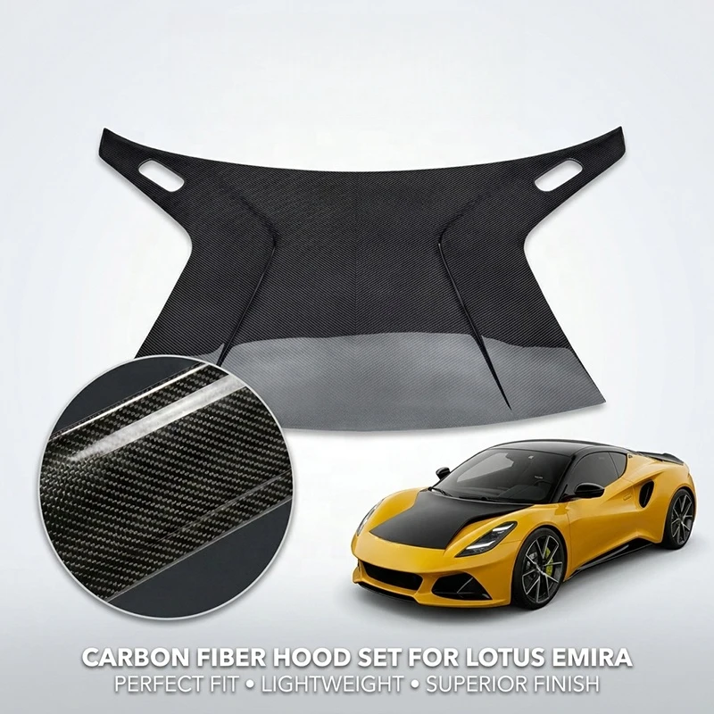 High Quality Monotek Carbon Hood Fit For Lotus Emira Gen 1 2021-2024 L-E-02