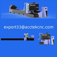 3000w Cut Tube 1500w 2000w CNC Tube Fiber Optical Metal Laser Cutting Machine For Metal Steel Pipe