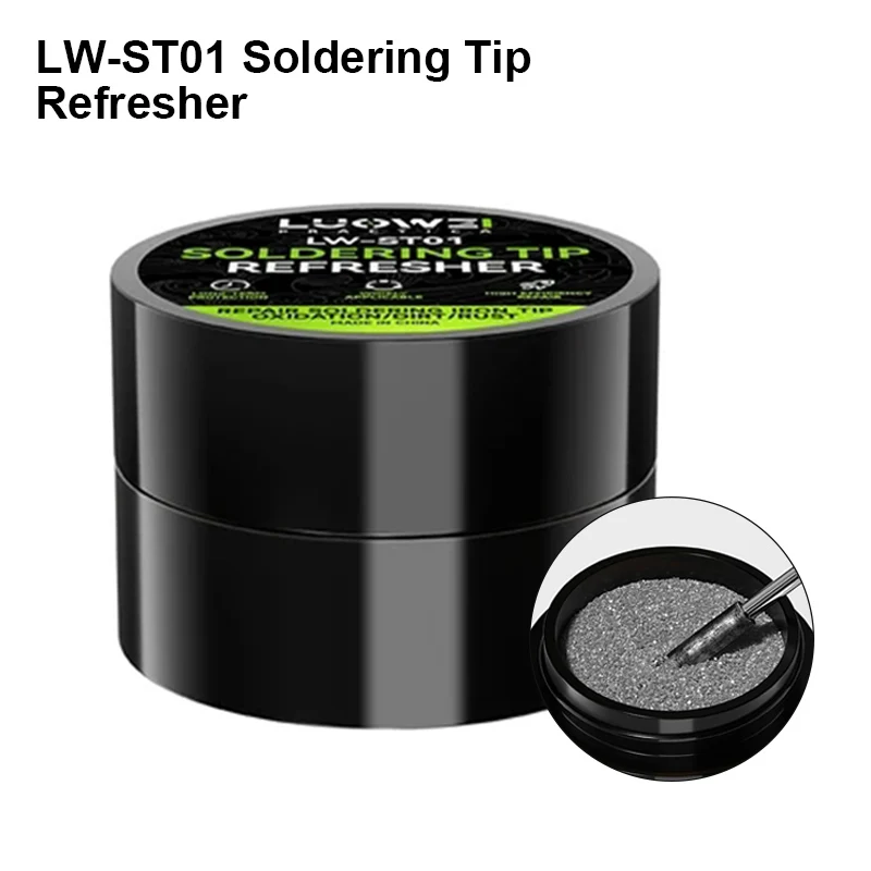 

LUOWEI LW-ST01 8G Electrical Soldering Iron Tip Cleaning Paste Welding Head Oxide Layer Removal Refresher