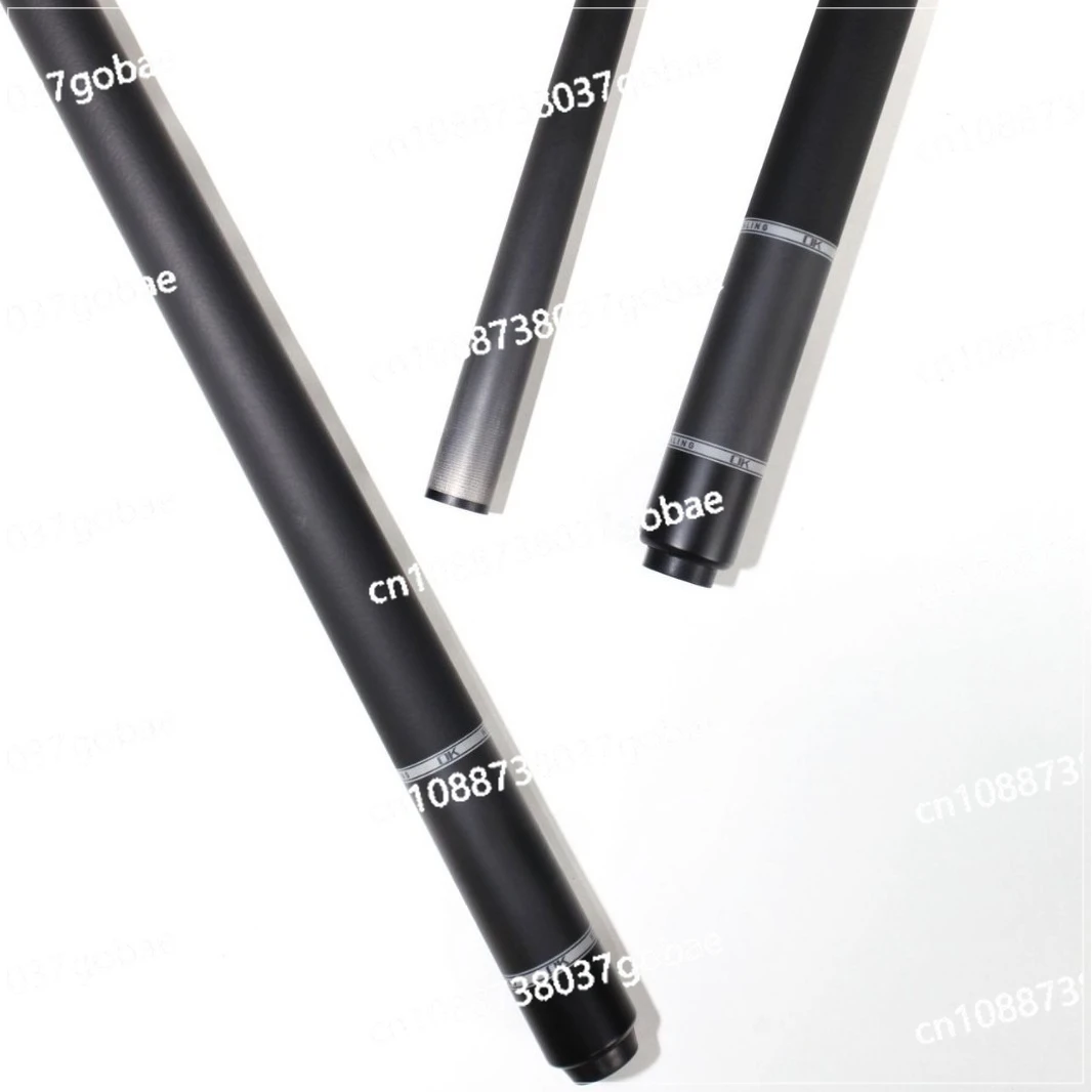 12.4Mm medium carbon fiber black technology 2-section split billiard club