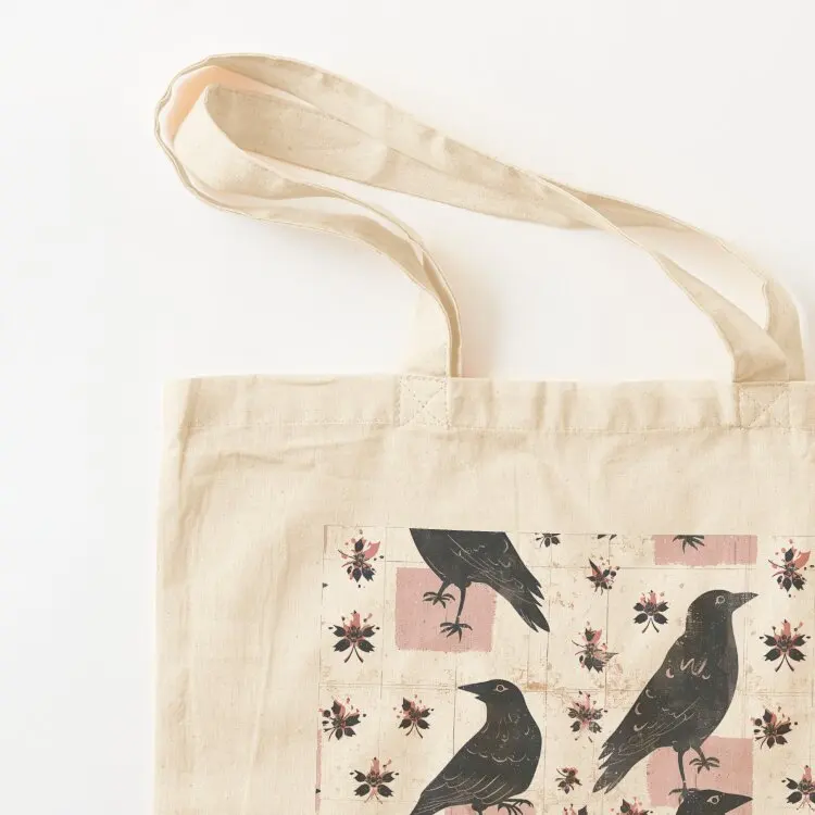 Royal Crow Vintage Pattern Tote Bag cute pouch bag shopper bags shopper bag women Woman shopper