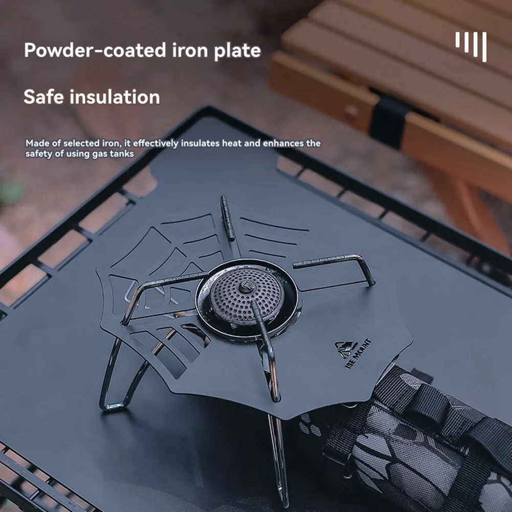 

Аксессуары для горелок для кемпинга ABJV для печи-паука 310, теплозащитный экран, изоляционная плита для печи