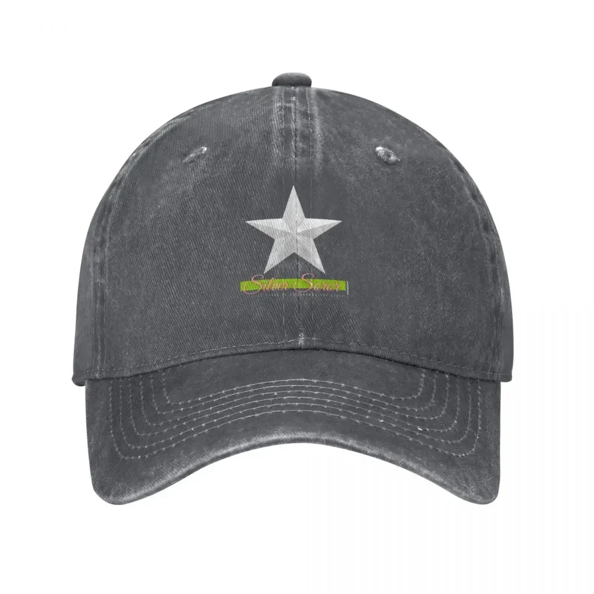 

Silver Soror - 25 Years of Sisterhood and Service AKA Inspired Baseball Cap black custom Hat Men's Hats Women's