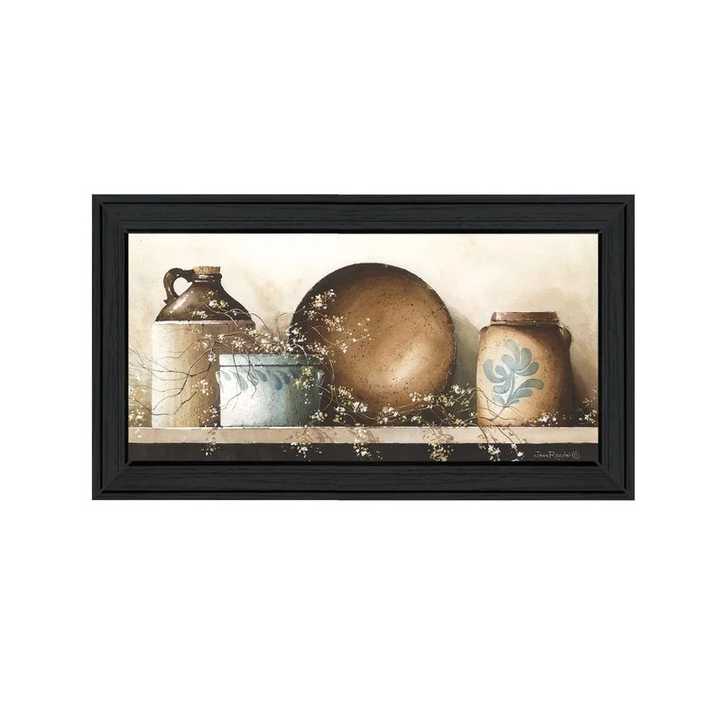 

Artisan John Rossini Shelf Life Too Framed Print Black Frame Ready to Hang