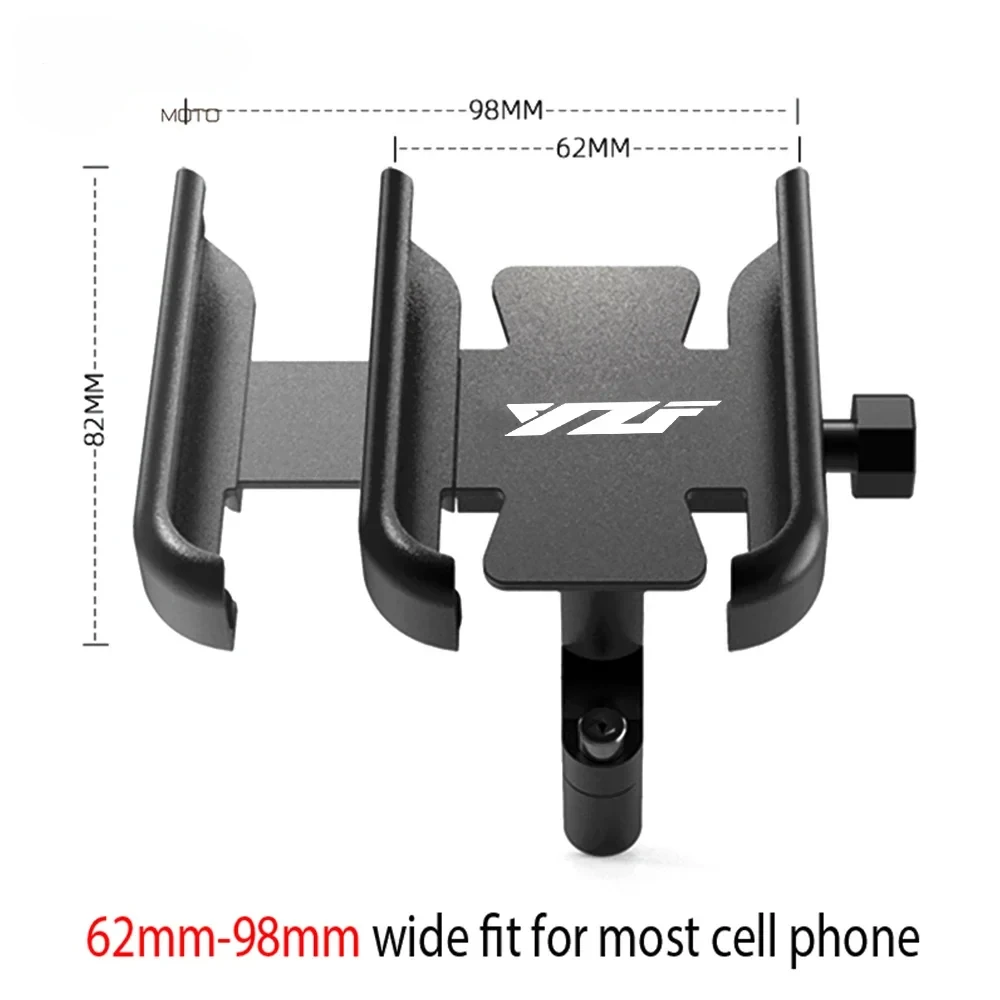 Do Yamaha YZF R1 R3 R25 R15 R6 R7 R125 R15 YZFR3 YZFR6 Akcesoria motocyklowe Uchwyt na kierownicę Uchwyt na telefon komórkowy Uchwyt na stojak GPS