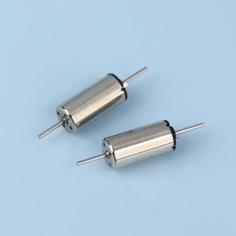 Tiny 816 Coreless Motor Dual Shaft DC 12V 13500RPM 18000RPM High Speed Strong Magnetic For RC Rail Train Drone Toy