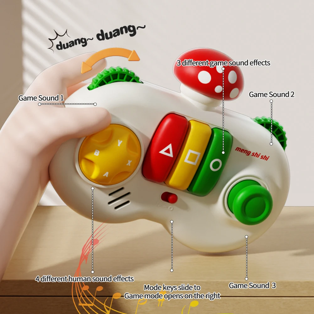 Kinder Klavier Tastatur Spiel mit Klängen Licht Pilz Musik Baby Instrument frühen pädagogischen multifunktion alen Spielzeug für Kinder Geschenke