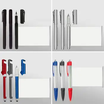 1 STÜCK Reibungslos Schreiben Schwarzer Gelstift mit einziehbarer leerer Schriftrolle Langlebiger Kugelschreiber ABS und beschichtetes Papier Kreativitätsprüfenstift