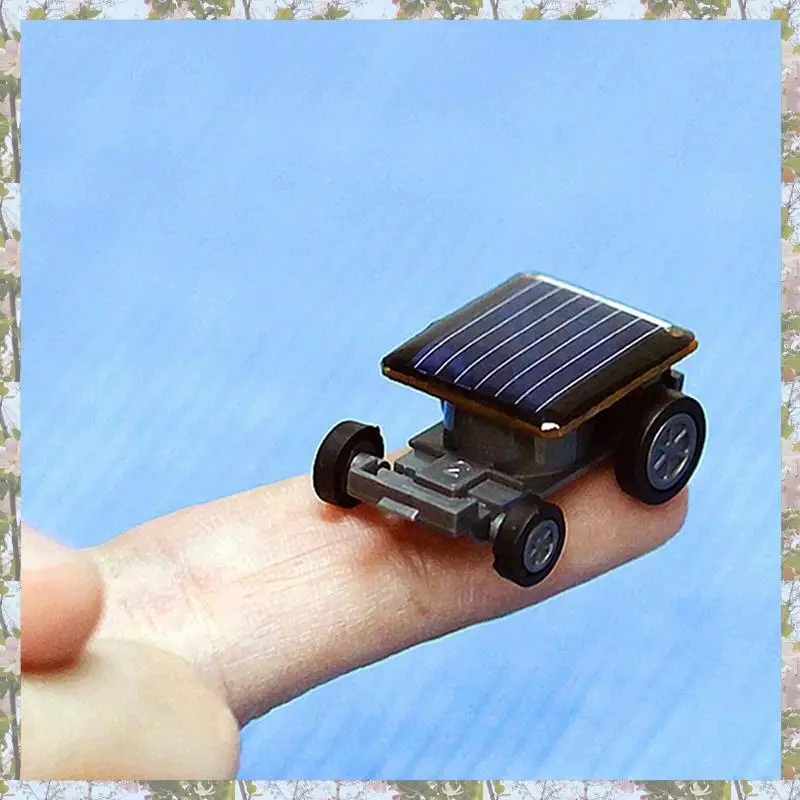 T84C-5X de alta qualidade menor mini carro energia solar carro racer dispositivo educacional crianças energia solar preto