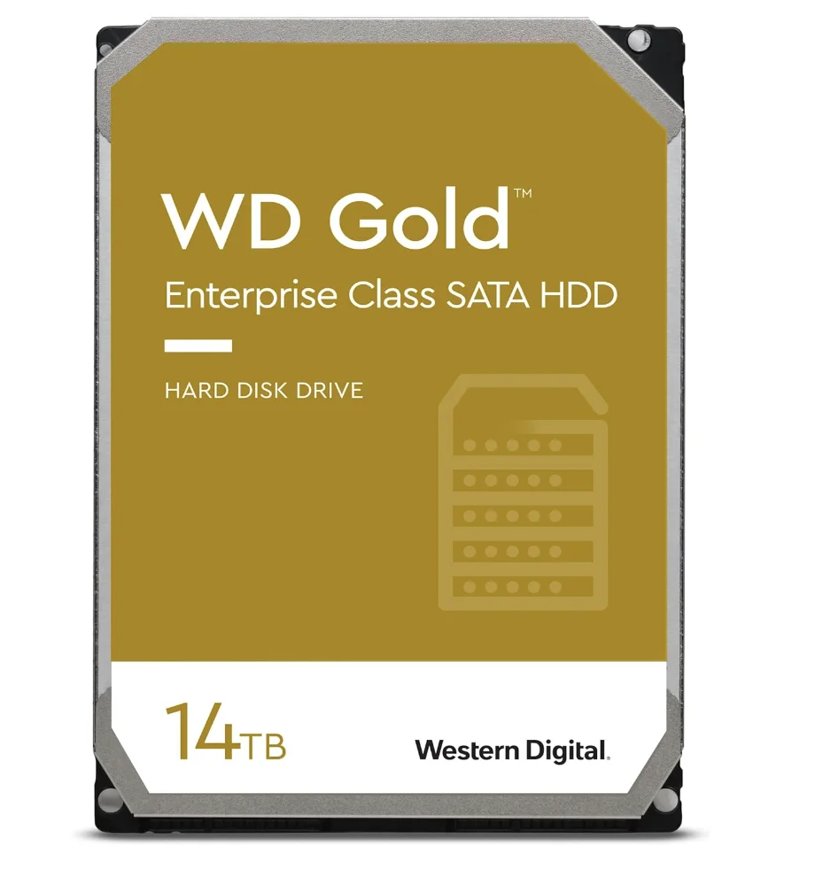 

Внутренний жесткий диск WD Gold Enterprise класса 14 ТБ