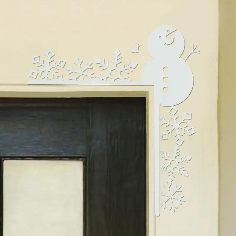 Natal porta canto sinal, Holida Top, Porta Frame ornamento, Humor