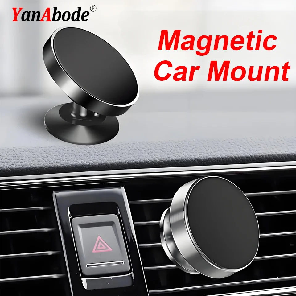 

Car phone holder suction cup magnetic suction and socket car holder universal navigation seat multifunctional 360 ° rotation
