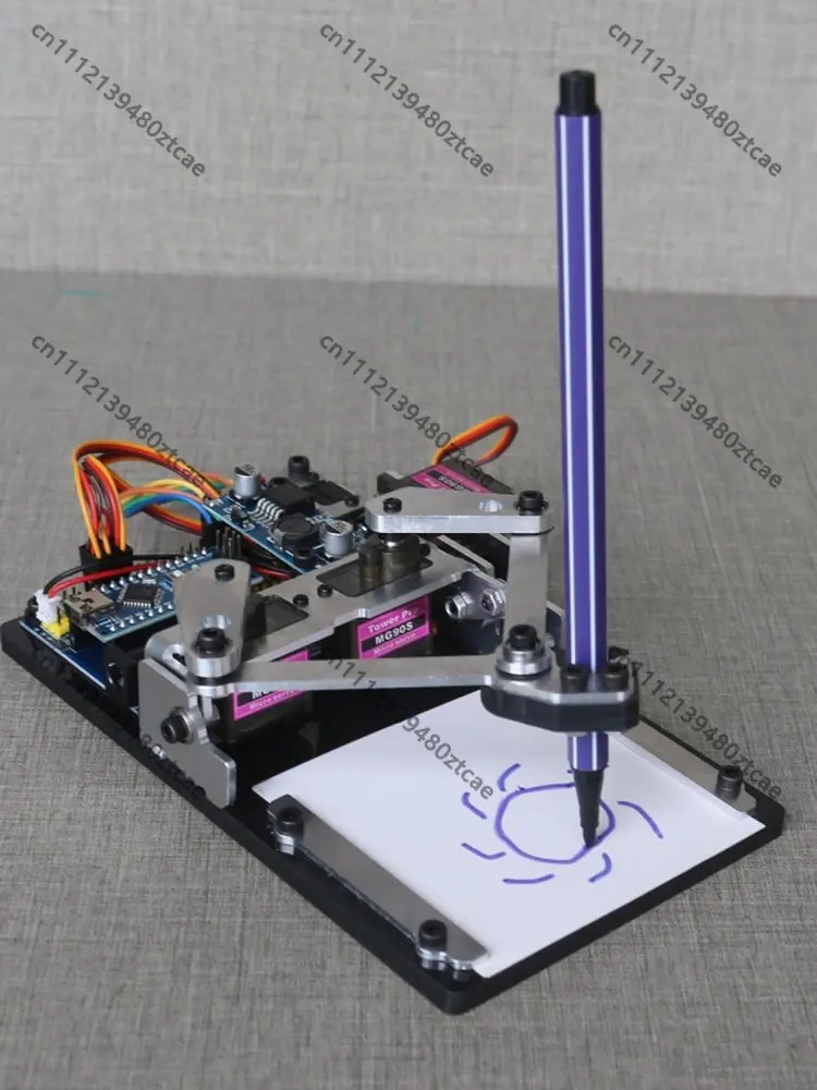 DIY Bluetooth Plotter Drawing Robotic Arm Kit STEM Educational Programmable Coding Robot For Student Maker