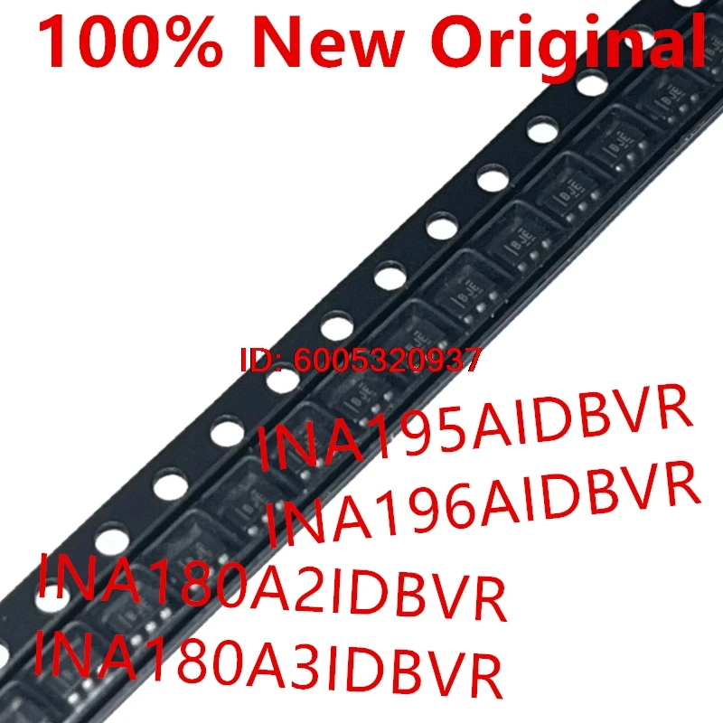 10piece  INA195AIDBVR  BJK 、INA196AIDBVR  BJE 、INA180A2IDBVR  1A8D 、INA180A3IDBVR  1A9D  New current sensing amplifier chip