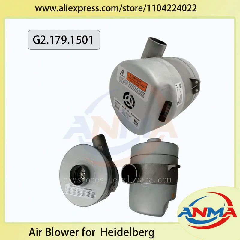 G2.179.1501 Air Blower Heidelberg Printing Machine Parts CD74 SM74 SM52 XL75 Blower 1 Piece