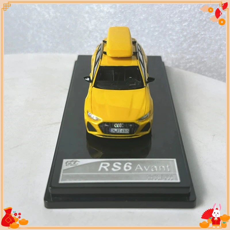 

GCC MODEL Resin 1/64 Scale RS6 Avant C8 2020 Wagon Car Model Ornament Souvenir Display Collection Hobby Gift