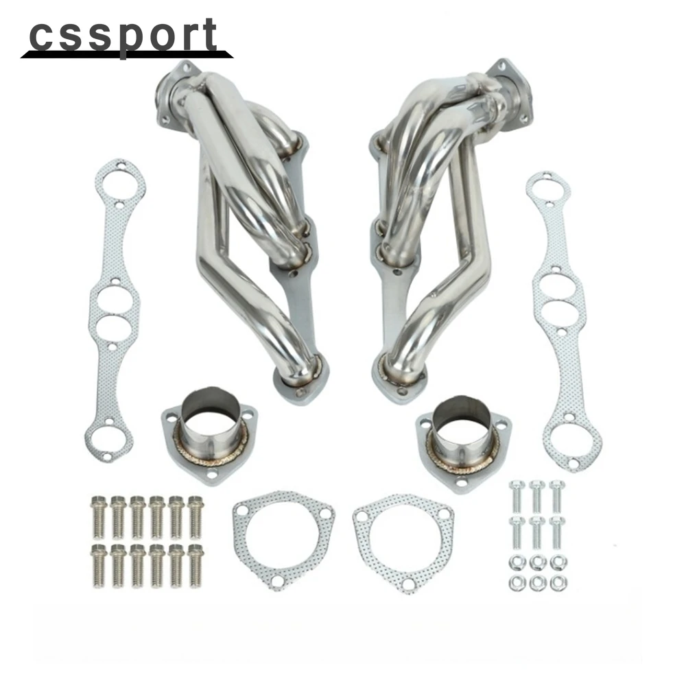 For Small Block Chevy Blazer S10 S15 2WD 350 V8 GMC Engine Swap SS Headers