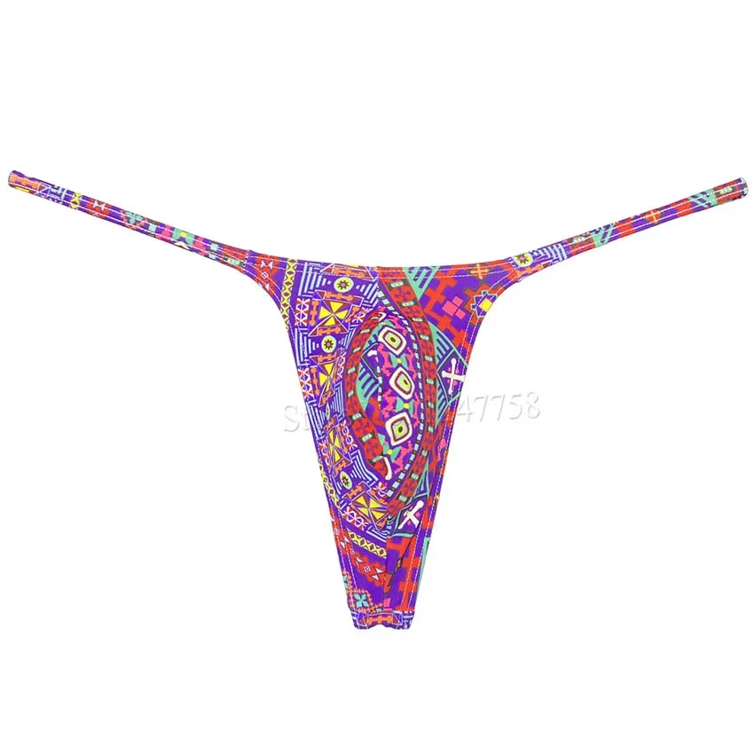 Men's Slim Pouch String Thong Underwear Penis Pouch Male Bikini Swim String Jockstrap Tangas