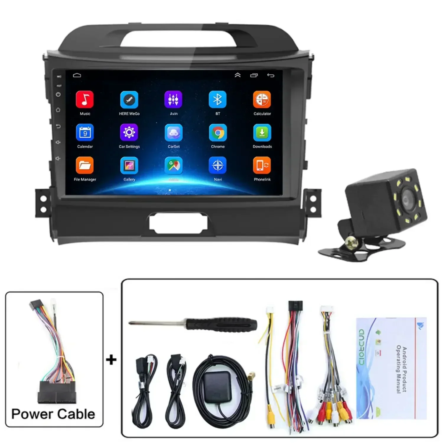 Android Car Radio Carplay for KIA Sportage 3 2010-2016 Multimedia Video Player 2Din GPS Navigation Wireless Carplay Auto Stereo