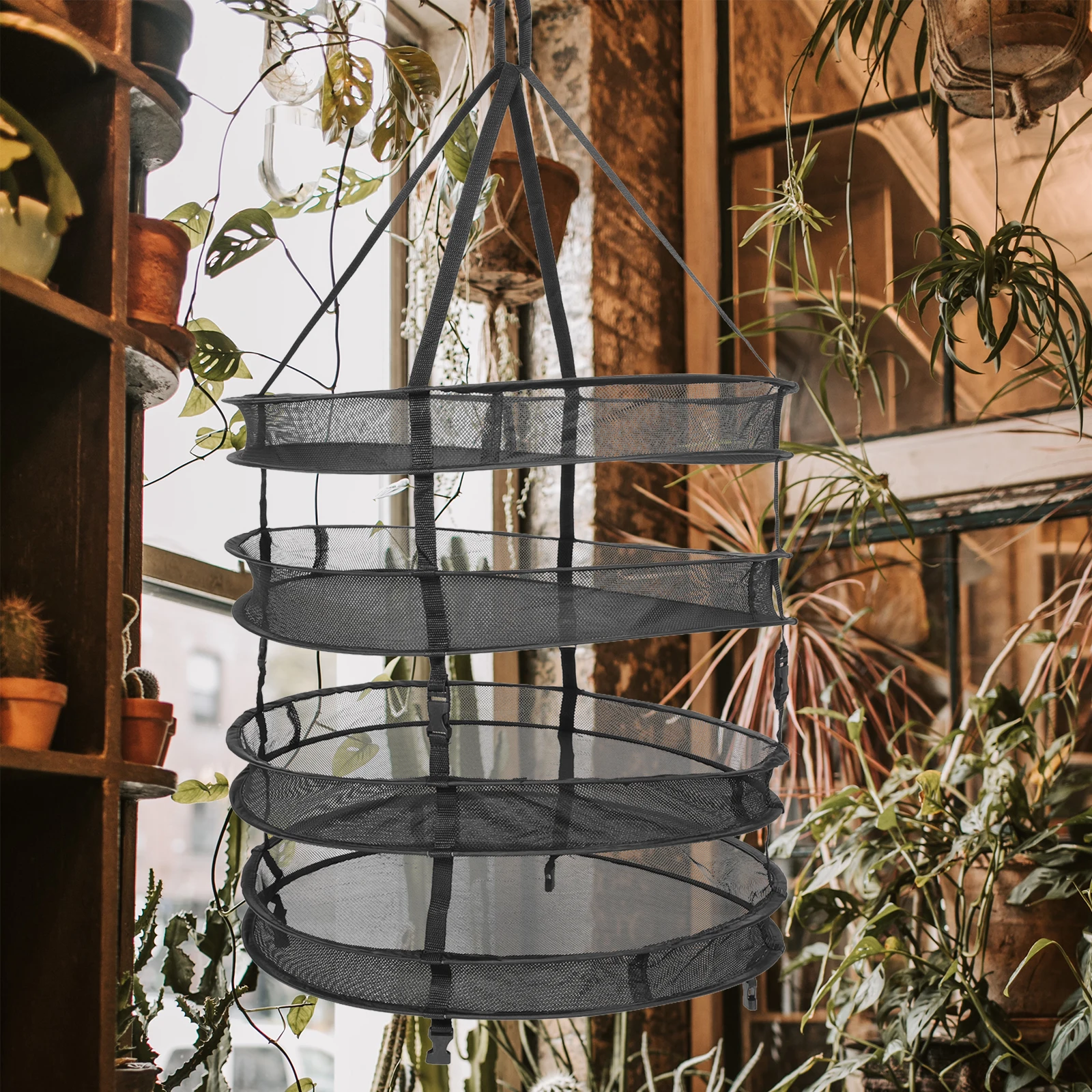 

Drying Net Large Capacity Household Multi-purpose Stainless Steel Quick Outdoor