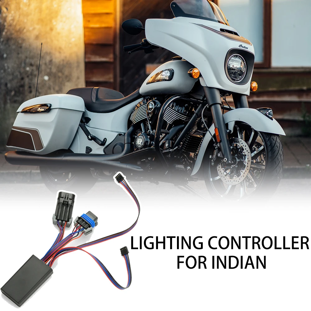 Nuevo Controlador de iluminación de motocicleta para Indian 20 en adelante Springfield Dark Horse, Chieftain Elite, Roadmaster Dark Horse