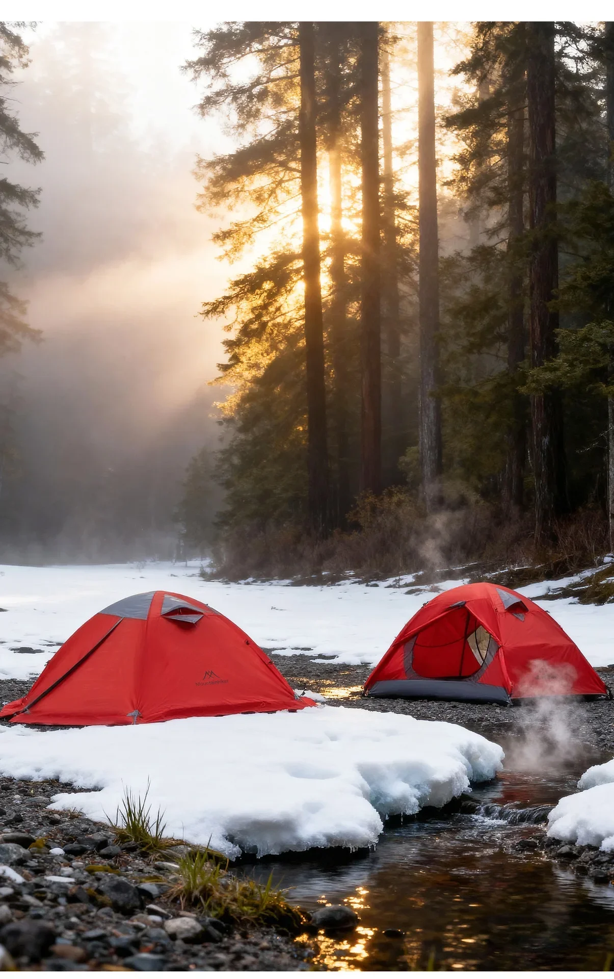 MOUNTAINHIKER Neues Leichtgewicht-Outdoor-Zelt für 2-3 Personen, Wind- und Regenfestes Professionelles Aluminium-Stangen-Wanderzelt – Detail 21