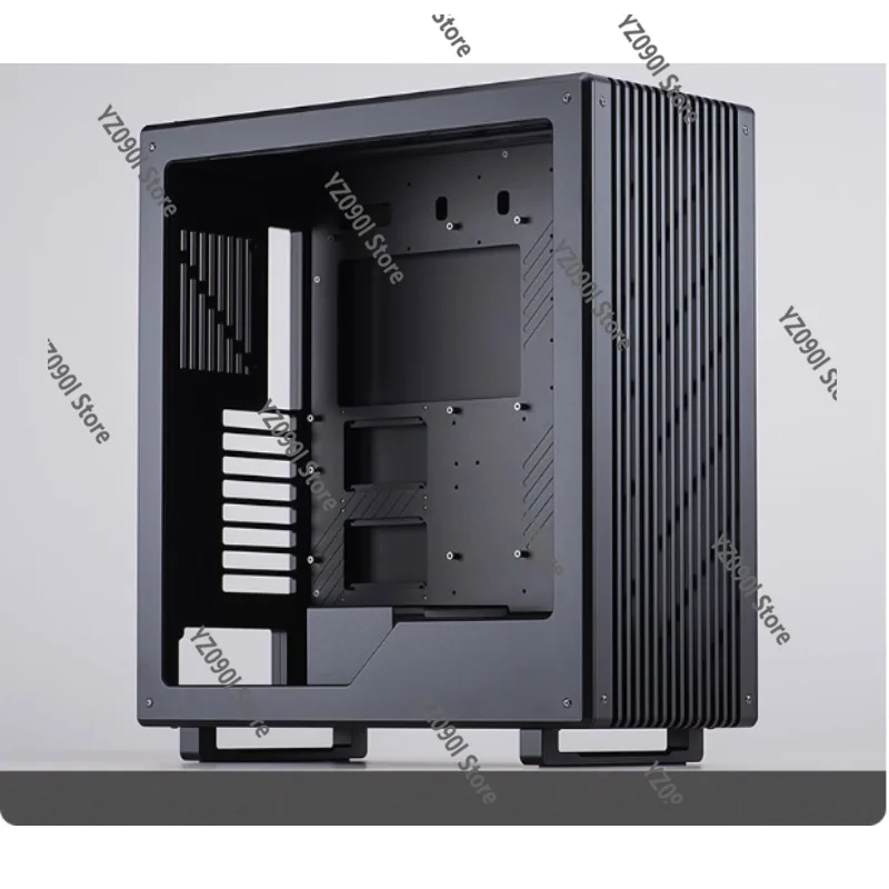 

All Aluminum Alloy Computer Case Split Tower Side Transparent Desktop Case for Water-cooled Gaming PC Accessories