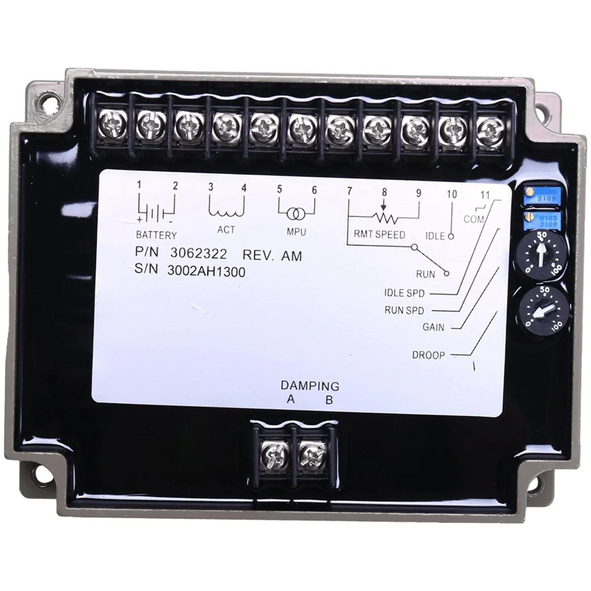 

speed controller3062322 Generator Speed Controller Speed Stabilizer Electric Governor Engine Control Circuit Board Module