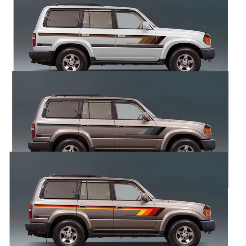 

For Toyota LAND CRUISER LC80 Car sticker Body appearance modification Fashion sport accessories Vinyl Decal