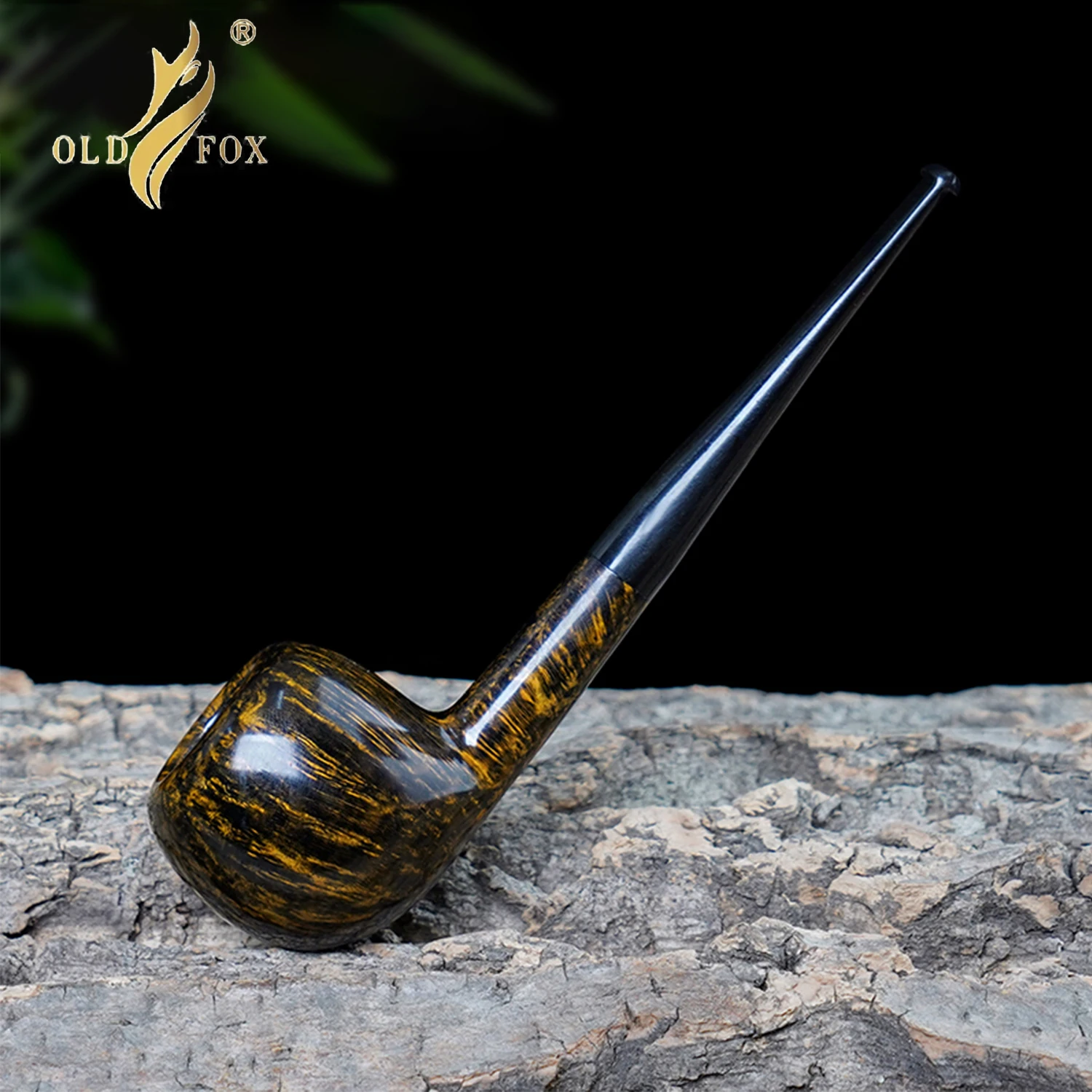 أنبوب تبغ بريار القديم، مقبض مستقيم، أنبوب الأمير الصغير الكلاسيكي، وعاء سميك، أنبوب التفاح، هدية عيد الأب، قناة أنابيب 3 مم #1