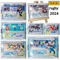 Panini DIY 2024 rugby tesoro nacional tarjetas coleccionables BROCK purdy Baker Mayfield myles garrett plegable brillo regalos de vacaciones