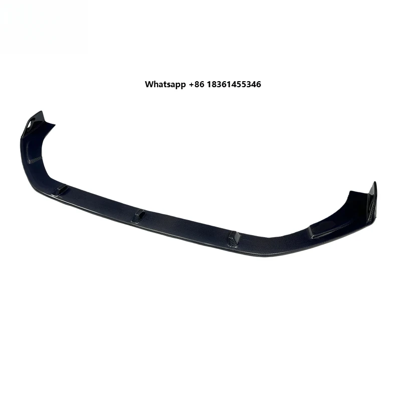 

For B9.5 2021-2024 Carbon Fiber Front Bumper Lip Spoiler Body Kit