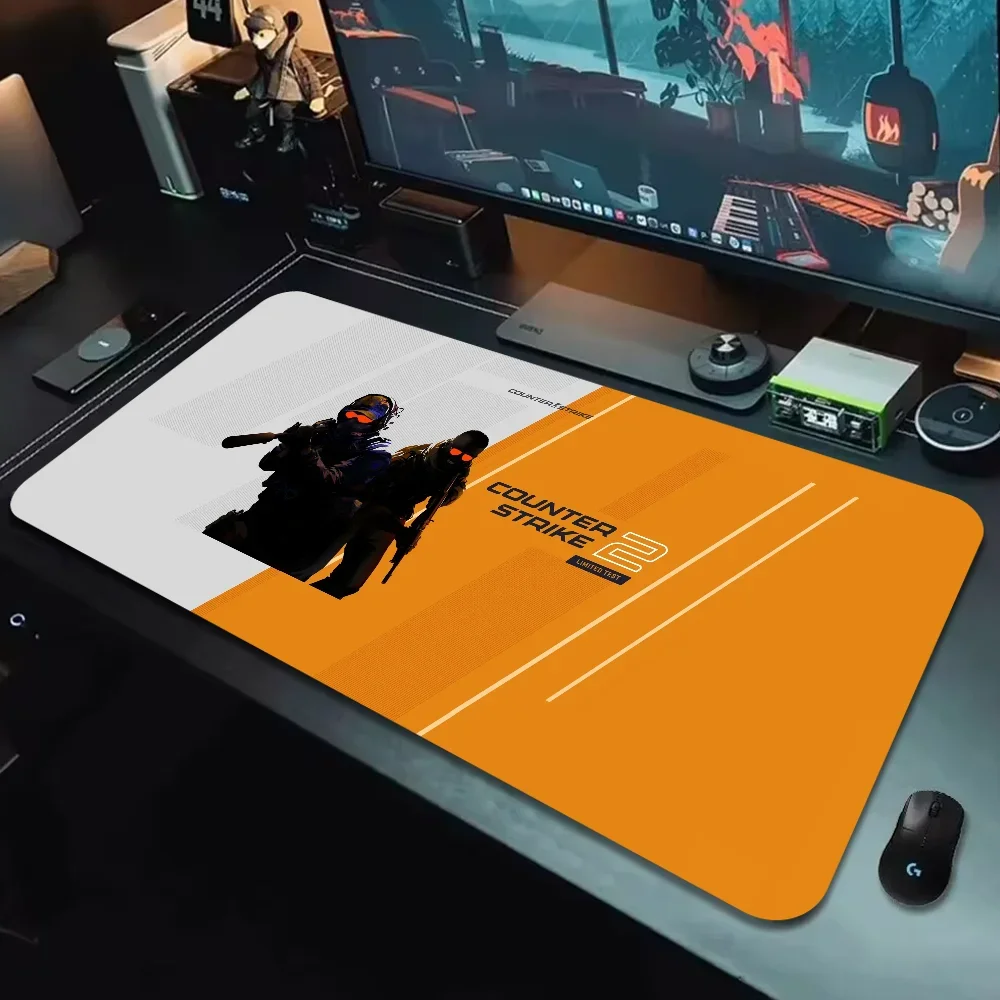 Game Counter-Strike 2  Mousepad Large Gaming PC Compute Gamer Keyboard Mouses