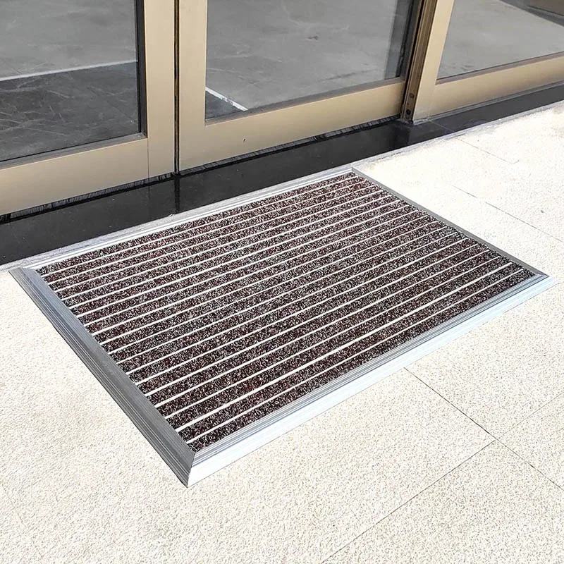 

Commercial Dust Control Aluminum Aluminum Recessed Mats Front Door Mat