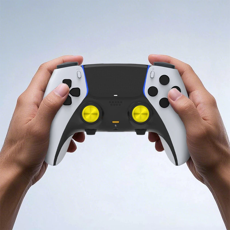 

Metal Thumb Stick Accessory Kit for PS5 Dualsense Edge Controller, Custom Metal Analog Stick Joystick, Controller Not Included