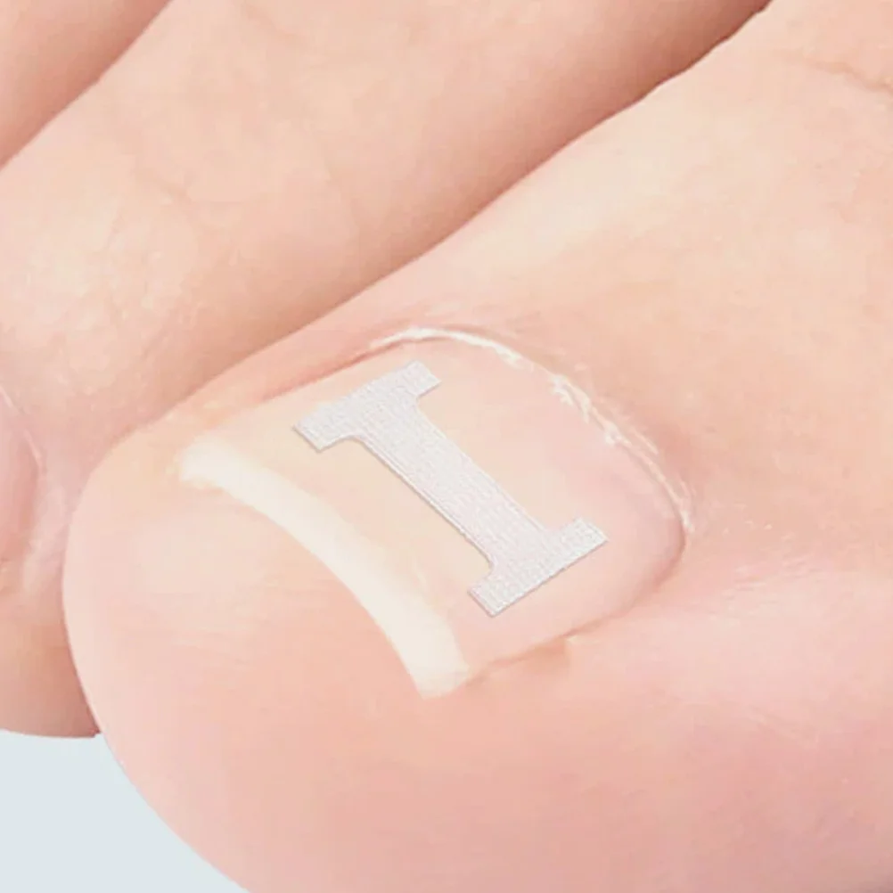 

10Pcs Ingrown Toenail Treatment Strips Breathable Correction Patch Nail Care Tape Foot Nail Support 19mm Ingrown Toenail Strips