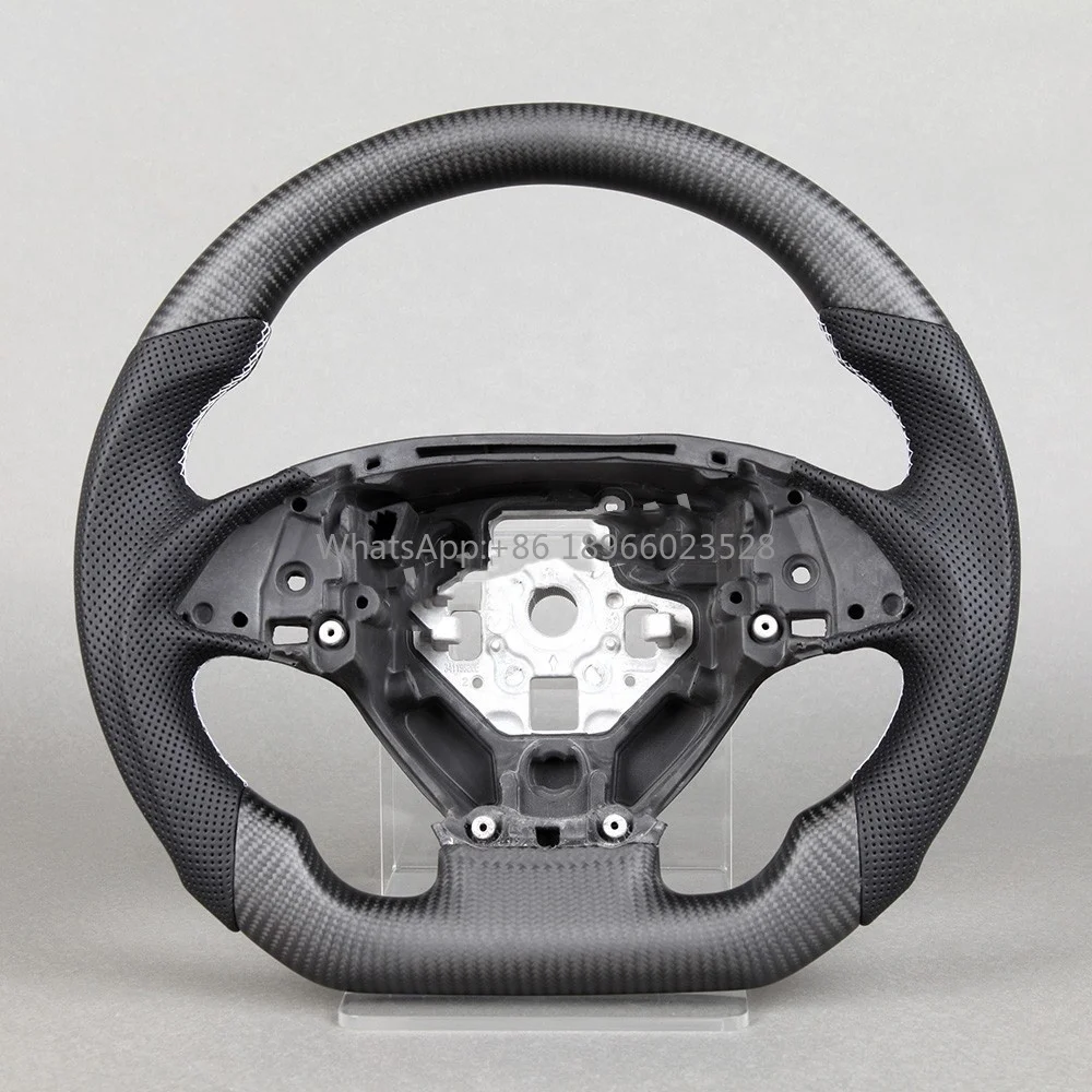 Matte Carbon Fiber Steering Wheel For Chevrolet C7 2014 2015 2016 2017 2018 Camaro Model