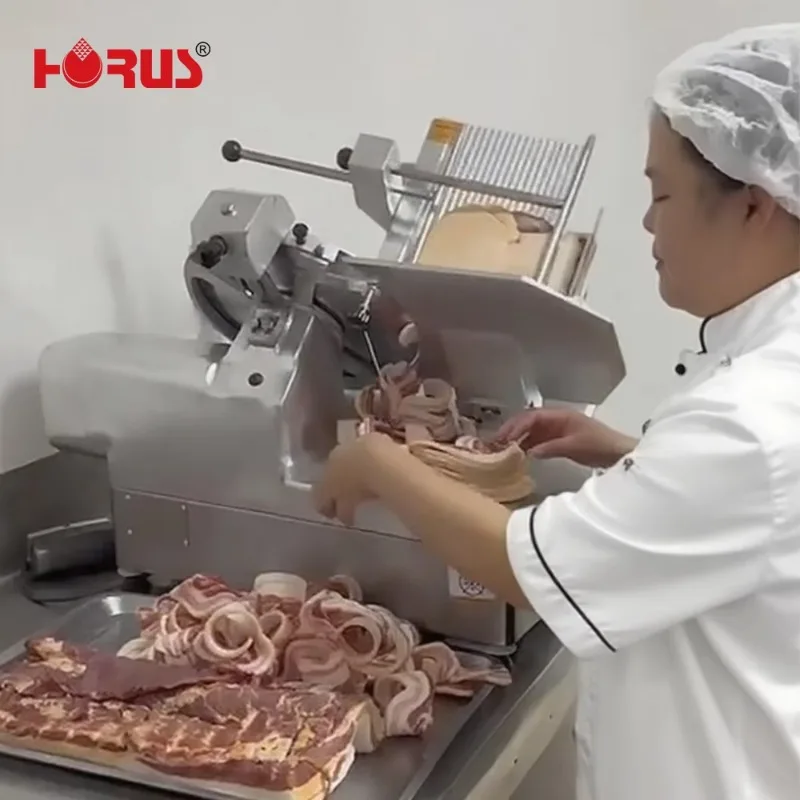 

Stainless Steel Commercial Frozen Meat Slicer Fully Automatic with Factory Price for Restaurant Use