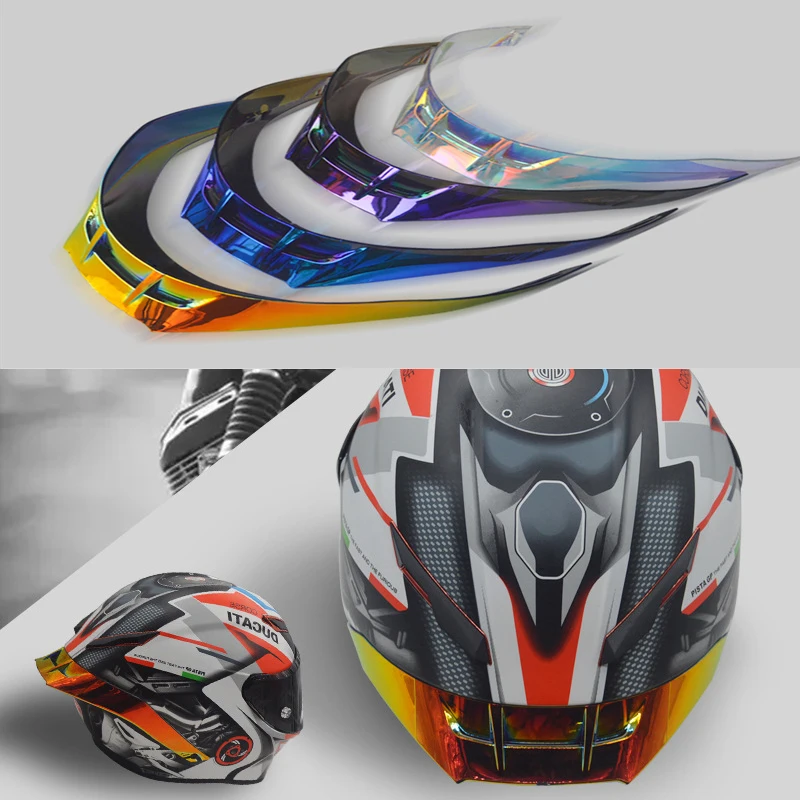 

Motorcycle Helmet Tail Spoiler Accessories For AGV Pista GP Pista GPR CORSA CORSA R Rear Spoiler Helmet Accessories