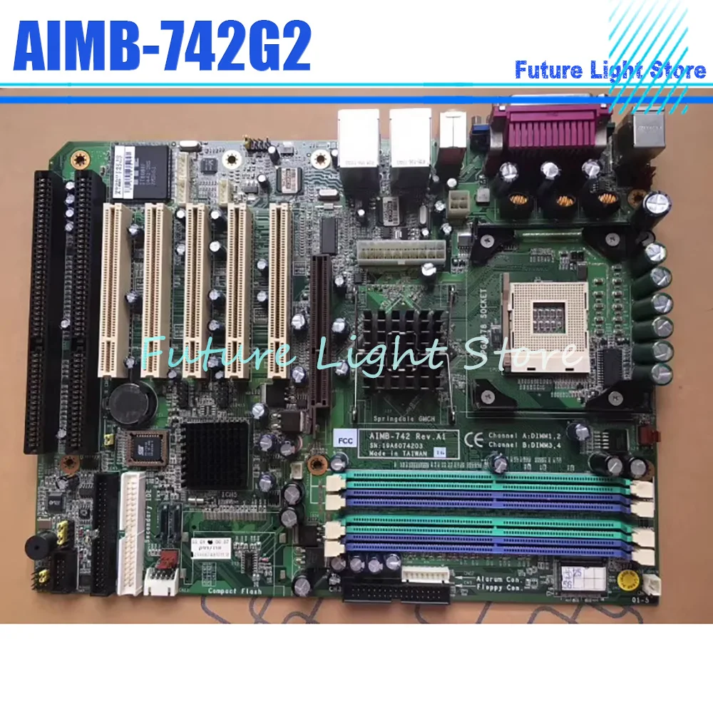 

Материнская плата промышленного компьютера AIMB-742 Rev. Двойные сетевые порта A2 AIMB-742G2