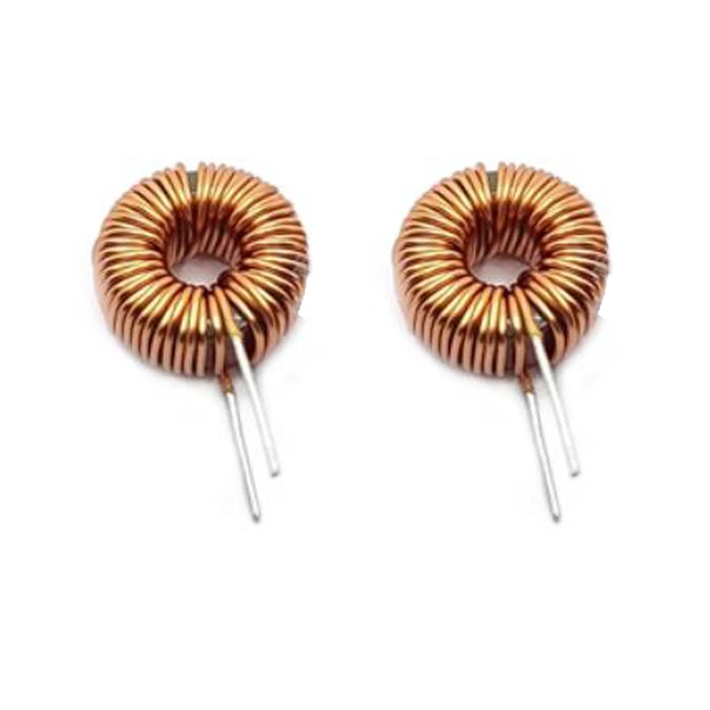 T94-2 25mm 7UH 10UH 22UH 1mm חוט אנכי אופקי אדום-אפור טבעתי עגול סליל מסנן לחנוק דיגיטלי מגבר כוח משרן