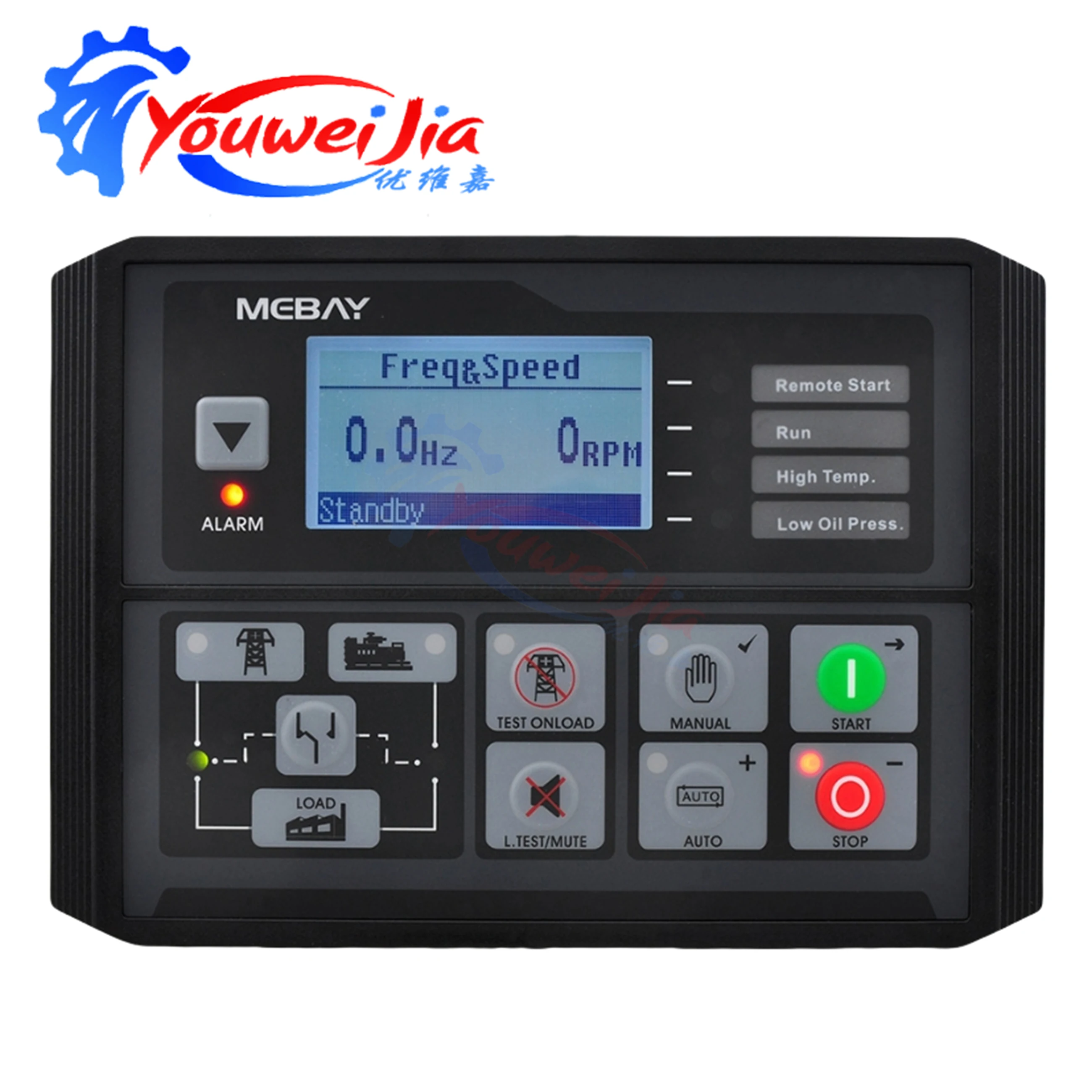 MEBAY Original DC42D-ABF MK3 MKIII Diesel Genset Xeon Kit - Start & Stop Parameter Monitoring Panel Generator Set Part
