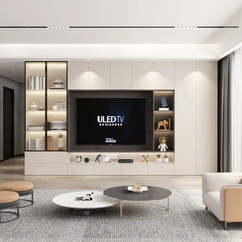 Mueble Tv Stand Holder Bathroom Tv Console Furniture Modern Living Room Wall Space Saving Furniture  Television Media Cabinet