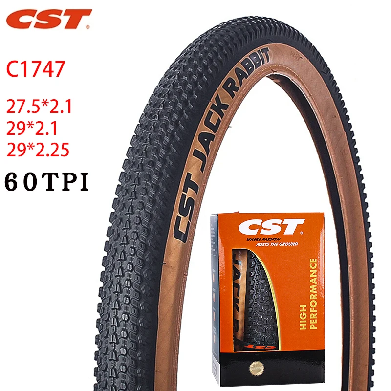 Mountain Bike Tire Parts Puncture Resistant Bicycle Tire Off Road Tire CST C1747Jack Rabbit 29x2.25, 26x2.1, 27.5x2.10, 2.25