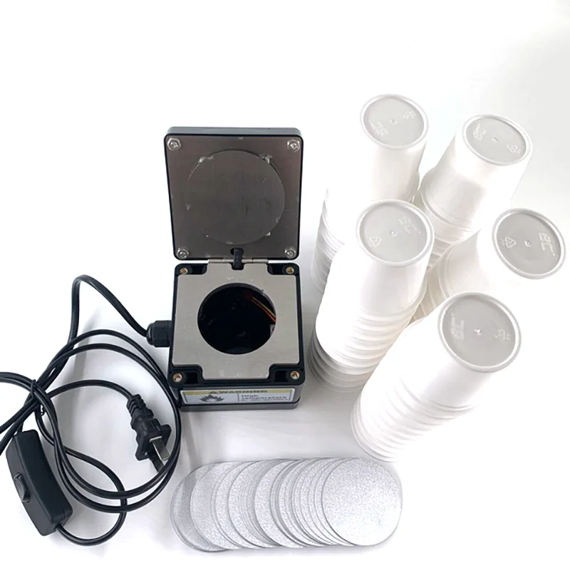 Portable Aluminum Foil K-CUP Capsule Sealer With 50mm Capsule Shells Foils Electric Coffee Capsule Sealing Machine
