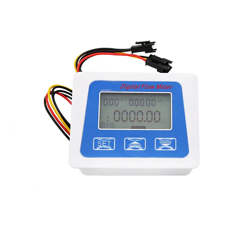 

Smart Electronic Water Meter Display Screen DC5V Low Power Consumption Digital Display Flowmeter Battery Powered