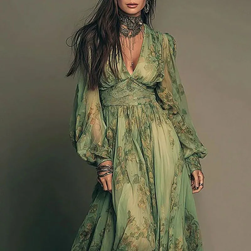 Thumbnail 3 - #33 Discounted Flowing Long Dress Worth Buying