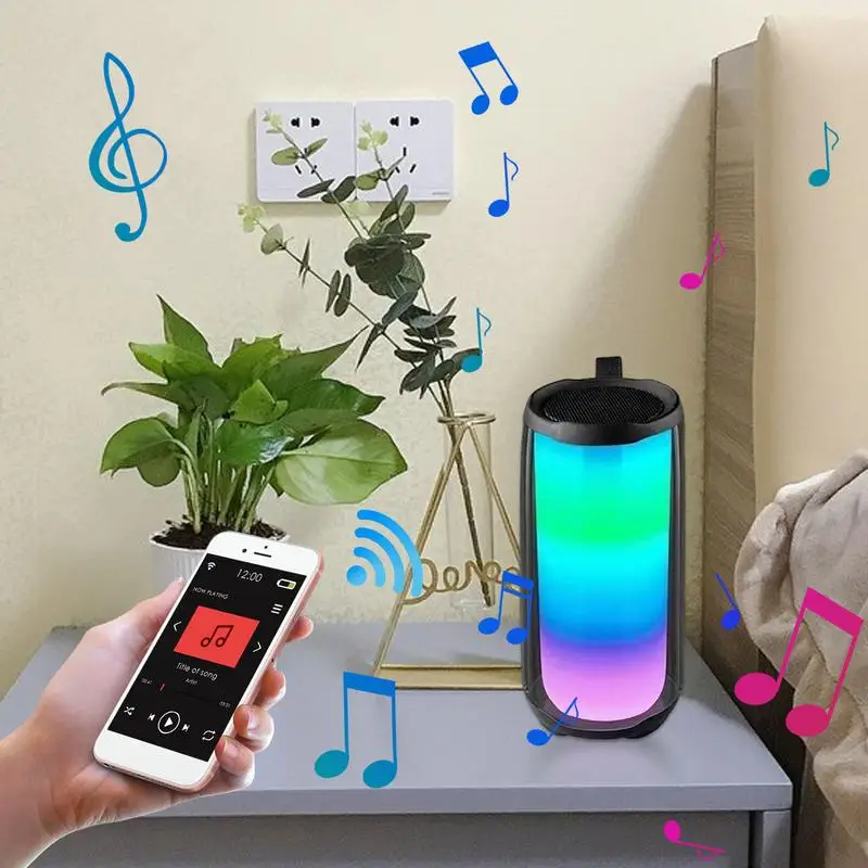 PULSE5 Family K Song BT Speaker Column RGB Atmosphere Lamp Audio Subwoofer Waterproof Wireless Light Effect PULSE5 Audio