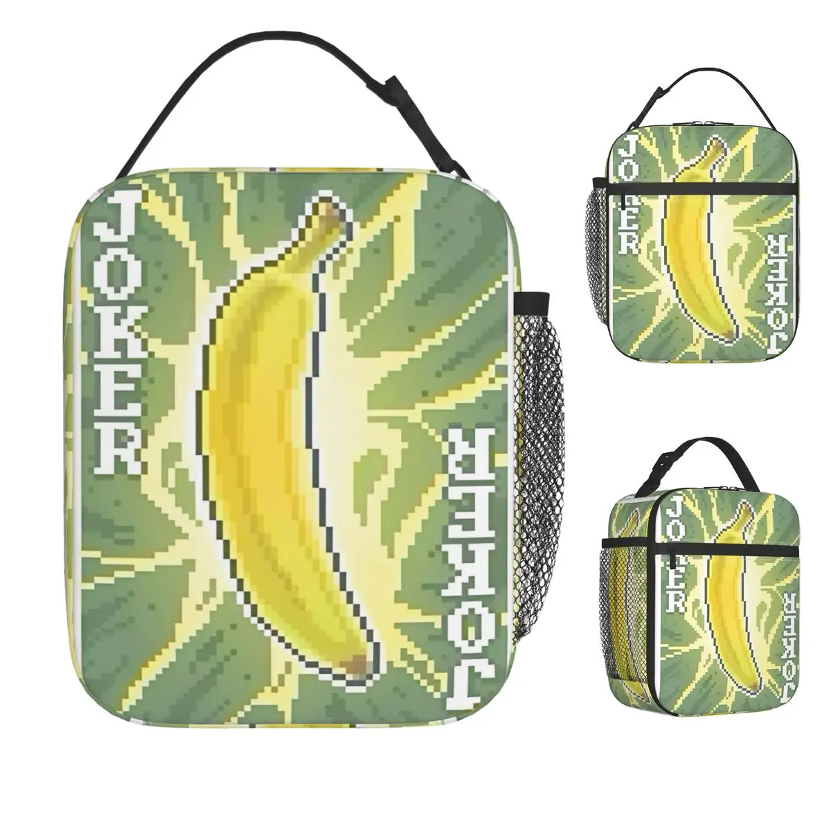 

Balatro Game Card Джокер Сумка для обеда Школьный ланч-бокс для мужчин Досуг Графический дизайн Термальная сумка-тоут Оксфорд Сумка-холодильник